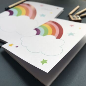 Personalised Rainbow Notebook, 3 of 12