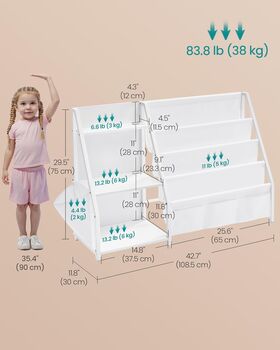 Kids Bookshelf And Toy Storage Organiser, 2 of 6