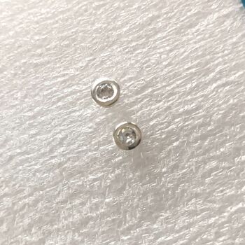 Lab Grown Diamond Stud Earrings, 6 of 6