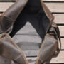 Leather Duffel Oversized Bag, thumbnail 7 of 7