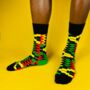 Afropop Socks Gift Set Mystery Box Of Ten Socks, thumbnail 6 of 6