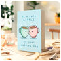 Cupple Cute Happy Wedding Day Card For Couple, thumbnail 4 of 4