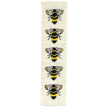 Buzzy Bees Cross Stitch Bookmark Kit, 6 of 6