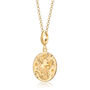 18ct Gold Capricorn Zodiac Charm Necklace, thumbnail 2 of 6