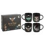 Set Of Four Dark Forest Mugs, thumbnail 2 of 4
