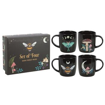 Set Of Four Dark Forest Mugs, 2 of 4
