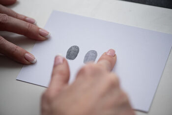 Personalised Heart Fingerprint Charm, 6 of 10