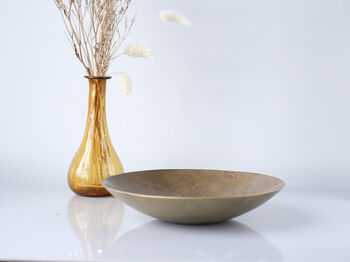 Personalised 8th Anniversary Gift Large Bronze Bowl, 11 of 11