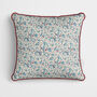 Red Patchwork Snowflake Cushion, thumbnail 3 of 7
