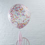 Three Pack Mulit Coloured Giant Confetti Party Balloons, thumbnail 1 of 3