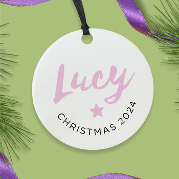 Personalised Christmas Bauble, 7 of 7