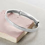 Child's Sterling Silver Christening Bangle, thumbnail 5 of 7