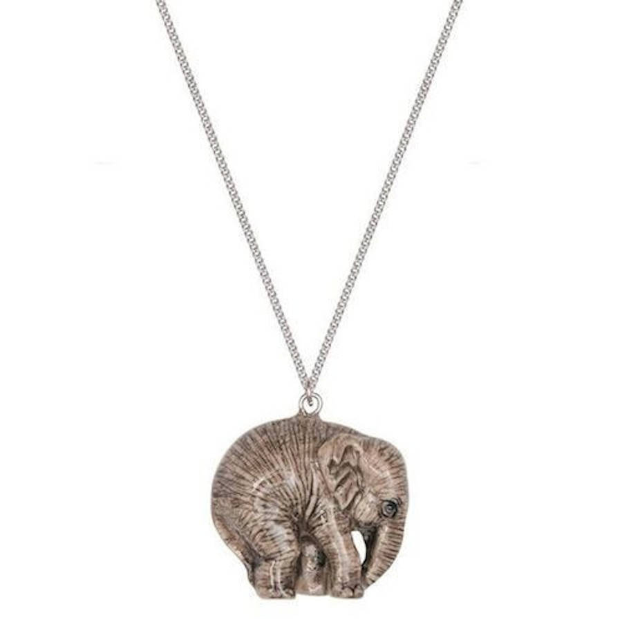 Baby Elephant Necklace By And Mary | notonthehighstreet.com