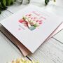 Handmade Potted Tulip Thank You Card, thumbnail 3 of 7