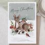 Woodland Animals Christmas Card Pack, thumbnail 2 of 6