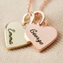 Personalised Family Heart Necklace With Photo Gift Box, thumbnail 9 of 12