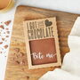 'Bite Me' Chocolate Bar, thumbnail 3 of 6