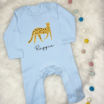 Personalised Leopard Rompersuit, 3 of 5