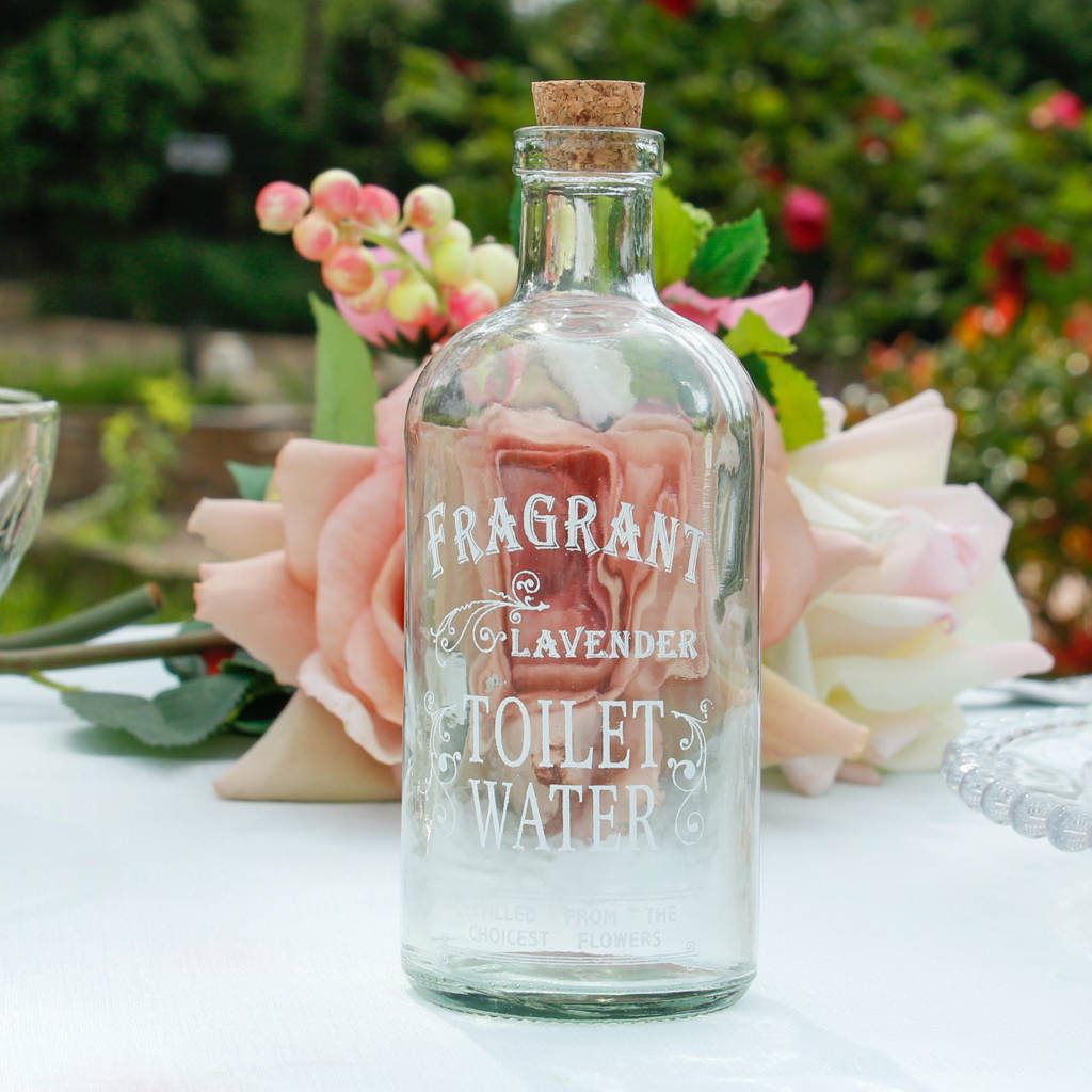 Glass Bottle With Cork Stopper By Dibor