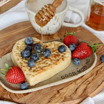 Good Morning, Ceramic Breakfast Plate, 3 of 9