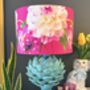 Fuchsia Bloom Floral Lampshade, thumbnail 1 of 9