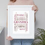 Personalised Custom Made Word Art Print 'Use Any Words', thumbnail 5 of 8