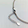 Sterling Silver Heart Charm Chain Bracelet, thumbnail 3 of 6