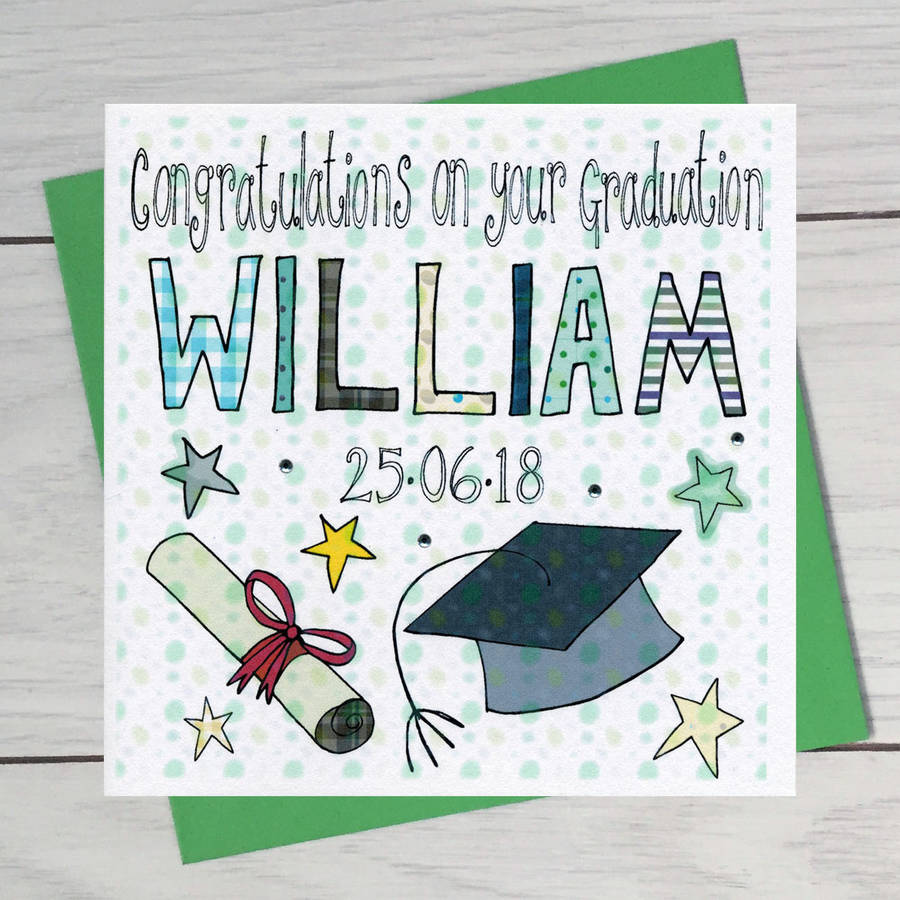 Personalised Graduation Card, 1 of 2