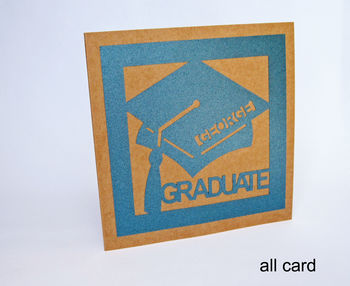 Personalised Graduate Die Cut Card, 3 of 6