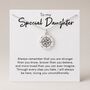 Gift For Special Daughter, Travel Compass Necklace, thumbnail 1 of 12