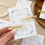 Last Toast On The Coast Hen Do Hair Pearl Clips Hen Party Favour Party Bag Filler, thumbnail 1 of 8