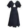 Clara Navy Jersey Dress, thumbnail 5 of 5