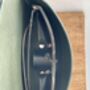 Personalised Racing Green Leather Glasses Case, thumbnail 7 of 12
