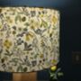 Ashbee Chartreuse Floral Drum Lampshade, thumbnail 3 of 9