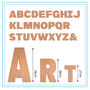 Personalised Wooden Letter Guest Book, thumbnail 7 of 7