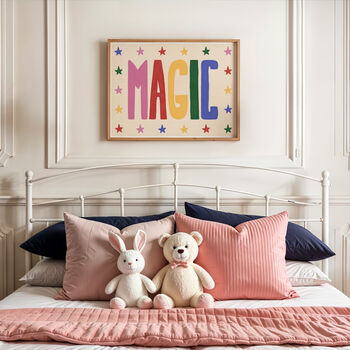Magic Colourful Nursery Wall Art Print, 6 of 9