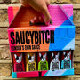 Saucy Bitch Hot Sauce Five Bottle Gift Pack, thumbnail 1 of 6