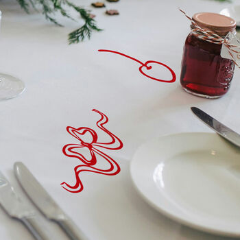 Valentine Cherry Love Tablecloth Sticker Pack, 2 of 3