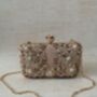 Muted Pink Rectangular Clutch, thumbnail 2 of 10