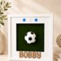 Personalised 3D , Astro Football Frame, thumbnail 2 of 2