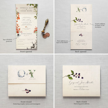 Once Upon A Time Wedding Invitation, 2 of 9