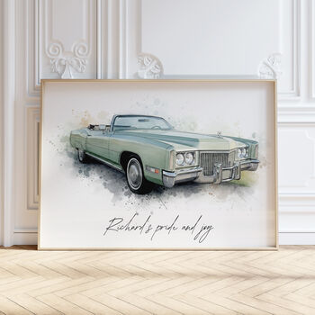 Personalised Car And Vehicle Watercolour Portrait, 2 of 12