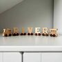 Wooden Letter Personalised Name Toy Train, thumbnail 5 of 7