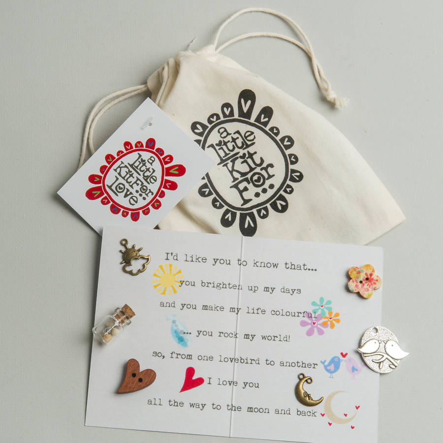 personalised little kit for my love keepsake bag by fromlucy