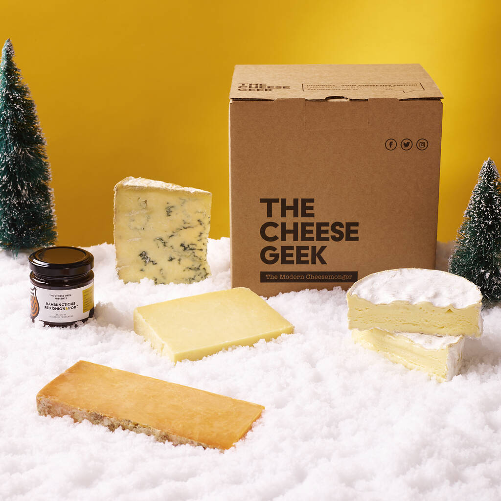 The Family Christmas Cheese Box By The Cheese Geek