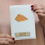 Personalised 50th Golden Wedding Anniversary Card, thumbnail 2 of 3