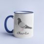 Pigeon Bird Personalised Name Mug, thumbnail 1 of 3