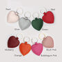 Personalised Luxury Leather Initial Keyring, thumbnail 2 of 4