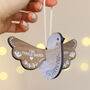 'Two Turtle Doves' Personalised Christmas Decoration, thumbnail 1 of 4