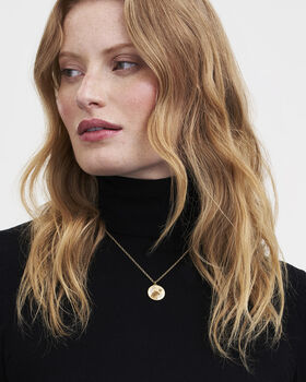 Gold Lioness Spirit Guide Pendant Necklace, 2 of 8
